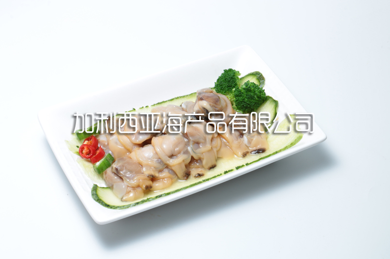 冻生开杂色蛤肉