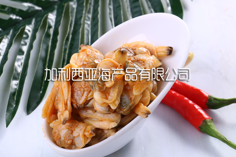 调味香辣蛤肉